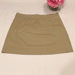 Boden khaki skirt with pockets